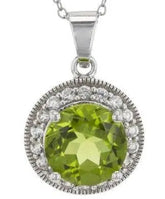 Sterling Silver Semi Mount Pendant Setting Round RD 10x10mm - Syzjewelry